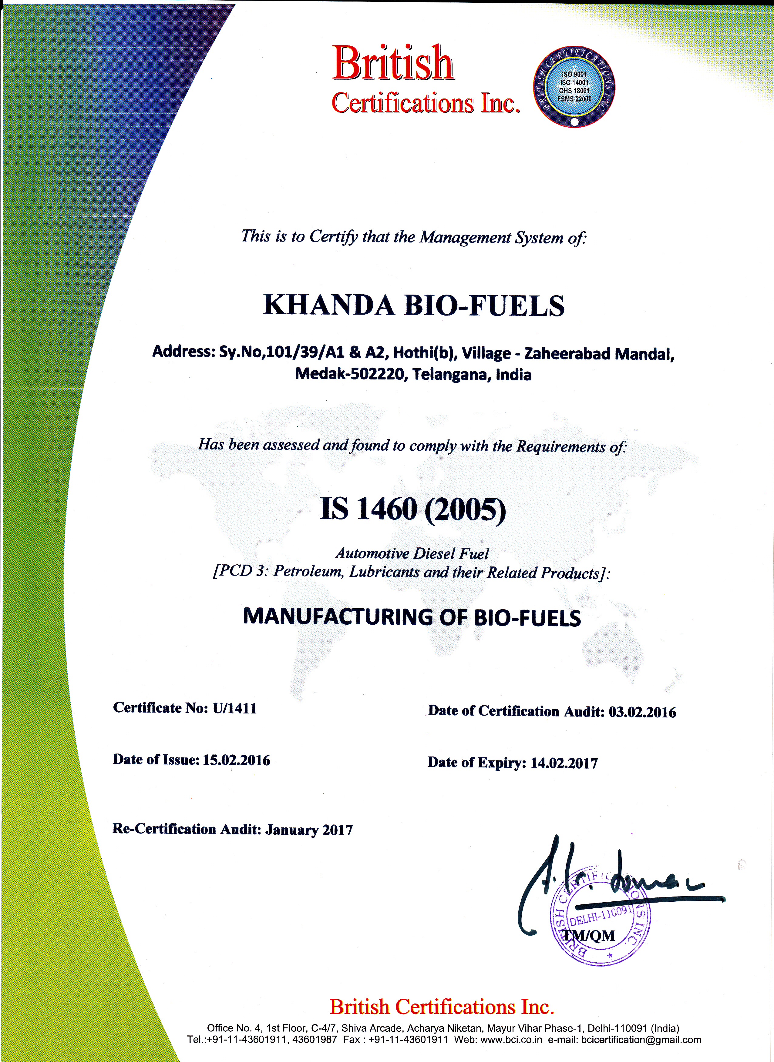 khandabiofuels
